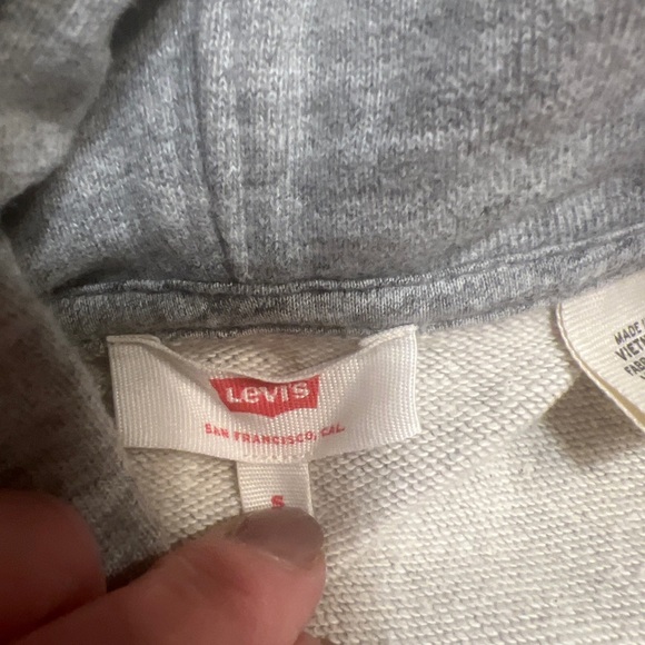 Levi's Vote Relaxed Graphic Hoodie, Wash Gray Heather, Small - Picture 12 of 13